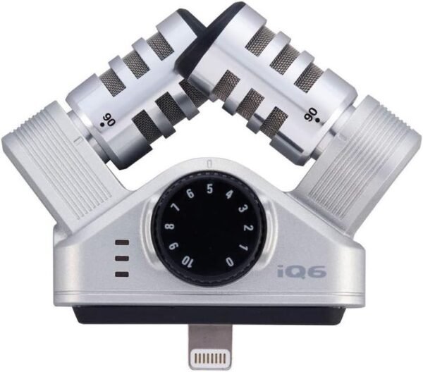 51LiLSFLGL._AC_SL1000_ Zoom iQ6 Stereo Microphone Review Best Audio Recorder for iPhone and iPad Users