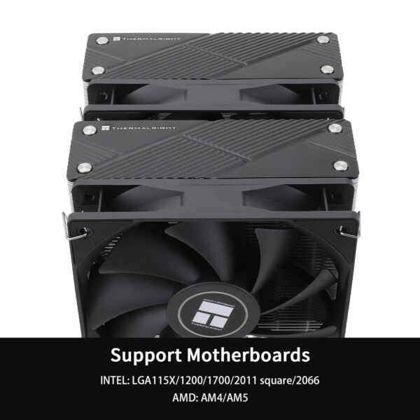 Version 1.0.0 Thermalright Phantom Spirit 120 CPU Air Cooler review powerful cooling with dual fans