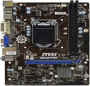 611uCesE9L._AC_SX300_SY300_ MSI H81M-P33 Motherboard review is it the best budget option?