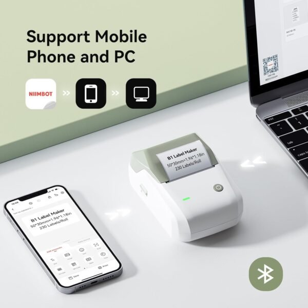 61HXdo1lOCL._AC_SL1500_ Review of NIIMBOT B1 Label Maker Portable Printer for Home and Small Business