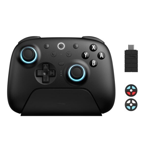 61IsA4P0ctL._SL1500_ 8BitDo Ultimate 2 Bluetooth Controller review TMR Joysticks and Features for Switch and PC