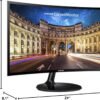 61TaUOmAxL._AC_SL1016_ SAMSUNG 24 Inch Curved Monitor LC24F390FHNXZA Review Full HD Display for Gaming and Office