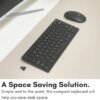 Macally Small Wireless Keyboard review Compact and Ergonomic for Laptops and Windows PCs