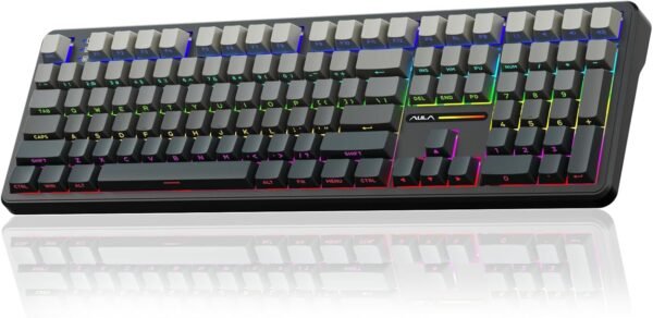 61qTRZ2JtlL._AC_SL1500_ AULA F108 Wireless Mechanical Keyboard Review full-size gaming keyboard with RGB backlight