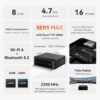 Beelink SER5 MAX Mini PC review AMD Ryzen 7 powerhouse for multitasking and 4K performance