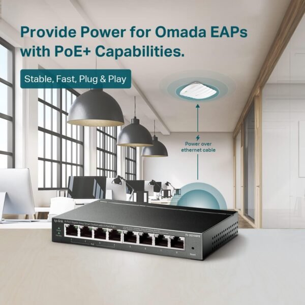 Comprehensive review of TP-Link TL-SG108PE smart managed PoE switch for seamless networking