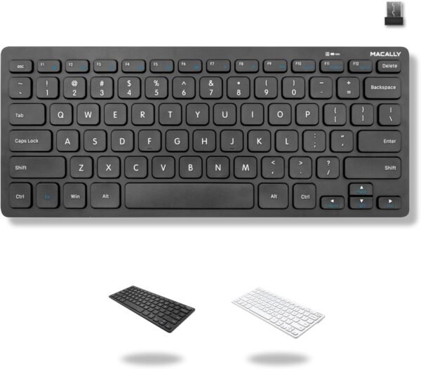 Macally Small Wireless Keyboard review Compact and Ergonomic for Laptops and Windows PCs