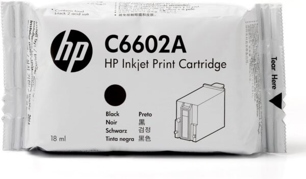 HP Black Reduced Height Ink Cartridge C6602A review for Reliable Printing