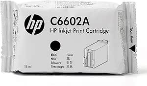 HP Black Reduced Height Ink Cartridge C6602A review for Reliable Printing