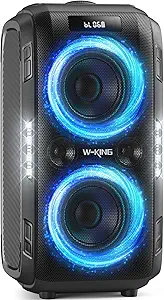 718pAzutKmL.__AC_SX300_SY300_QL70_FMwebp_ W-KING T9 Pro Bluetooth Speaker Review Loudest Party Sound with Bass and Portability