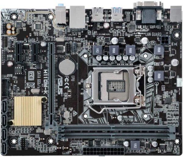 71Lj7Dn1HrL._AC_SL1000_ ASUS H110M-K Micro ATX Motherboard Review Best for Budget Builds and Reliability