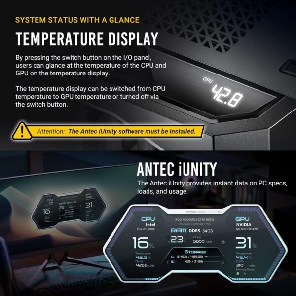 71NPt05qGNL._AC_SL1500_ Antec Performance 1 FT PC Case Review High Airflow Design and Gaming Features