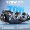71Q0VEvabL._AC_SL1500_ W-KING X10 Portable Bluetooth Speaker Review 2023 Powerful Bass, Waterproof Design, and 42H Playtime