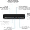 71VQ51dSlOL._AC_SL1500_-1 HP Elite Mini 800 G9 Business Desktop Computer, 14th Gen Intel 20-Core i7-14700 up to 5.4GHz, 32GB DDR5 RAM, 1TB PCIe SSD, WiFi 6, Bluetooth, Type-C, Keyboard and Mouse, Windows 11 Pro, AZ-XUT