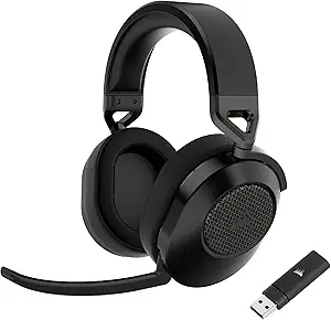 71dzova54sL.__AC_SX300_SY300_QL70_FMwebp_ Corsair HS65 Wireless Gaming Headset Review Bluetooth Dolby Audio Comfort Durability Features