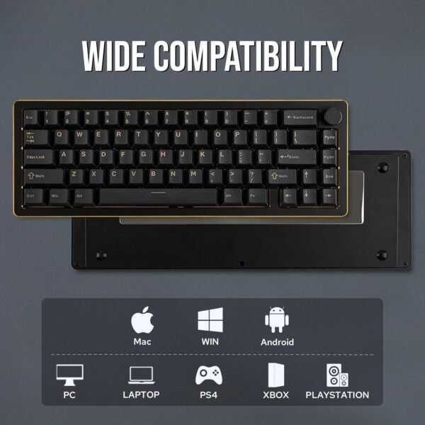 71io6EoDG5L._AC_SL1500_ EPOMAKER Tide65 Wireless Gaming Keyboard Review 65% Aluminum RGB Mechanical Keyboard with Tri-Mode Connectivity