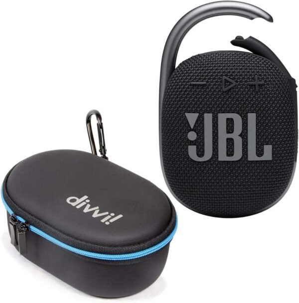 71l9yDvbfLL._AC_SL1500_ JBL Clip 4 Portable Bluetooth Speaker review with divvi Protective Hardshell Case bundle