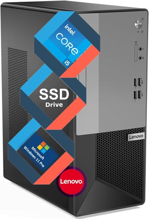 Lenovo V50t Business Tower Desktop review Intel Core i5 powerhouse with 4K support