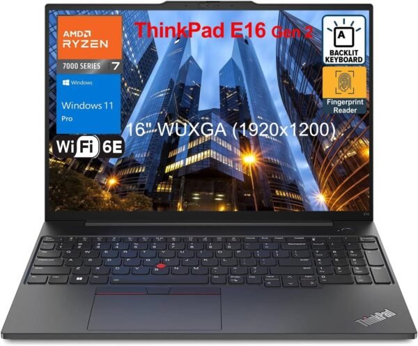 71ru7rN3kRL._AC_SL1500_ Lenovo ThinkPad E16 Gen 2 Laptop Review AMD Ryzen 7 Performance and Features