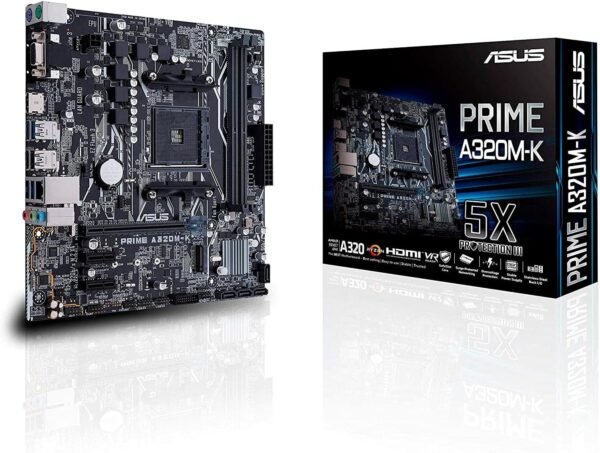 812iKCC0X8L._AC_SL1500_ ASUS PRIME A320M-K Motherboard Review Best Budget AMD Ryzen AM4 Option