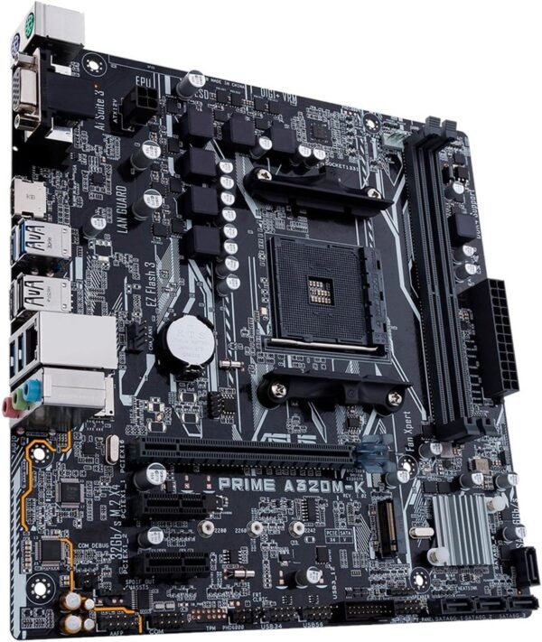 814xzRZyc1L._AC_SL1500_ ASUS PRIME A320M-K Motherboard Review Best Budget AMD Ryzen AM4 Option