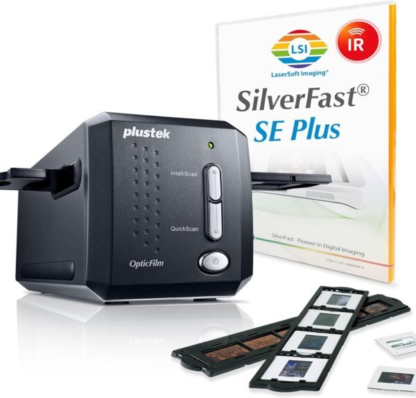 Plustek OpticFilm 8200i SE review 35mm film scanner with 7200 dpi quality