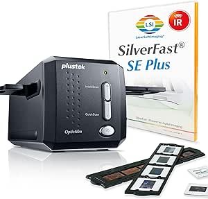Plustek OpticFilm 8200i SE review 35mm film scanner with 7200 dpi quality