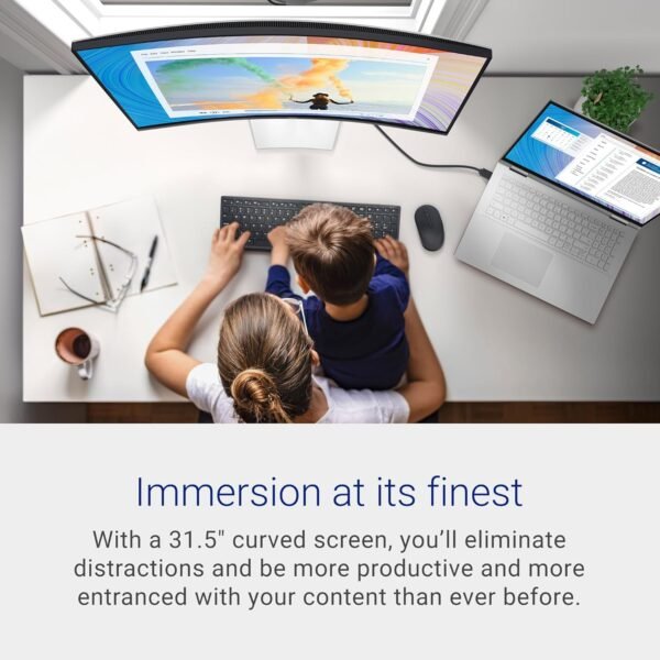 81WbRqW8zAL._AC_SL1500_ Dell S3222HN Curved Monitor Review 2023 Best 32-Inch FHD Display for Work and Entertainment