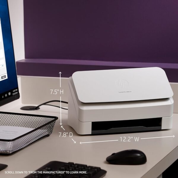 81Zncx9ttJL._AC_SL1500_ HP ScanJet Pro 3000 s3 review fast and reliable document scanner for offices