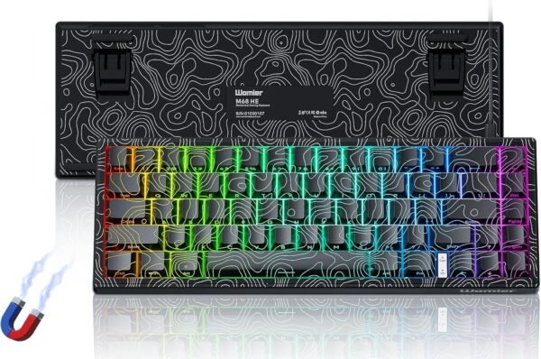81iuNWgMKL._AC_SL1500_ Womier M68 HE V2 Gaming Keyboard Review Compact Design with Hall Effect Switches
