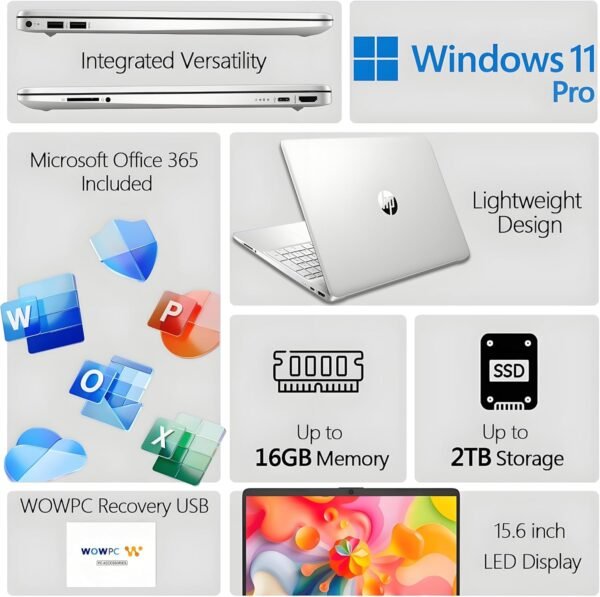 81wzmtrLRDL._AC_SL1500_ HP 15 inch Laptop Review Perfect for Home and Work with Windows 11