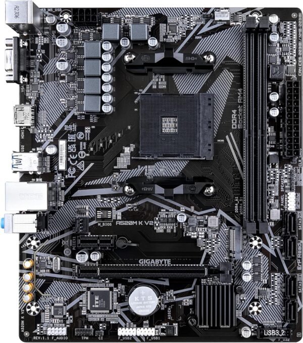 91SoCp5MkVL._AC_SL1500_ Review of the Gigabyte A520M K V2 Motherboard for AMD Builds