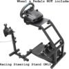 71UFqmvLEjL._AC_SL1500_ VEVOR Racing Wheel Stand review adjustable cockpit for Logitech G29 G920 pedals