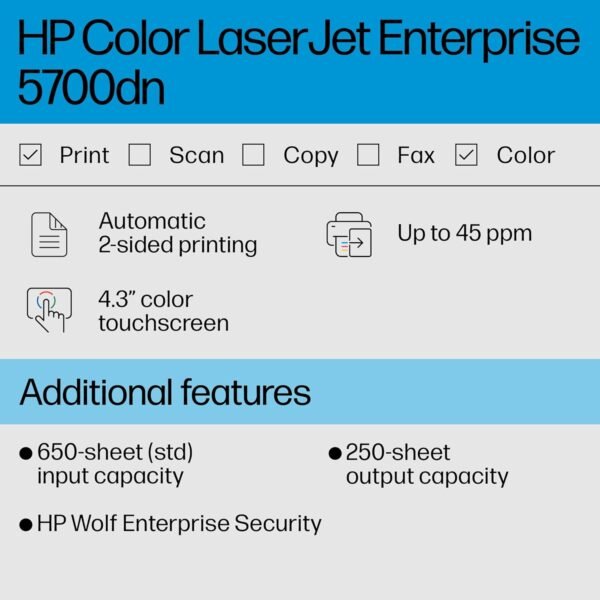 71cNpvqnHoL._AC_SL1500_ HP Color Laserjet Enterprise 5700dn Printer review Best for Business and High-Volume Printing