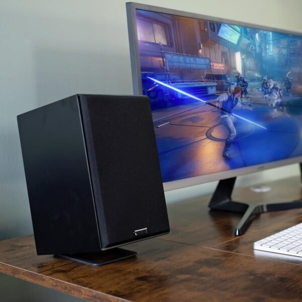 Vanatoo Transparent One Encore Plus review powered studio monitor speakers for PC and gaming