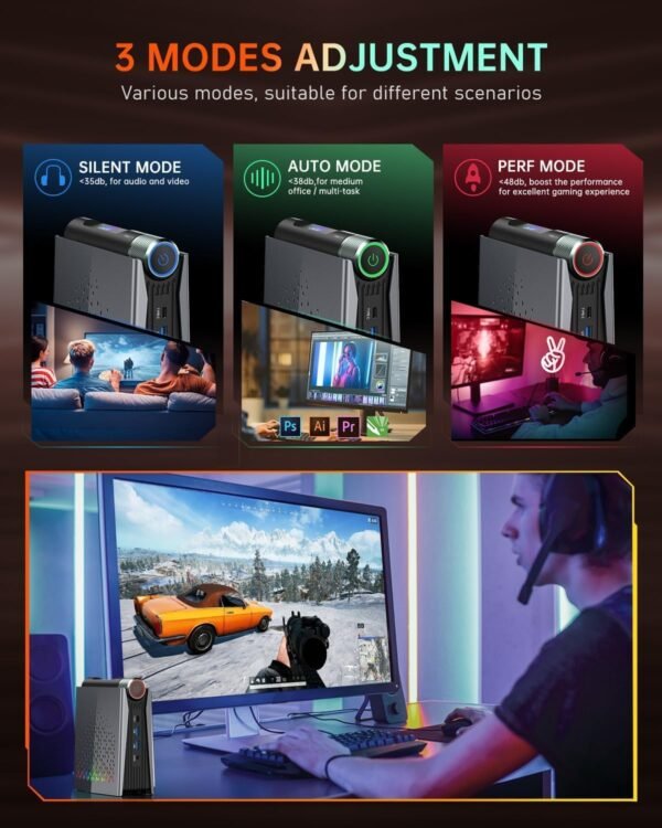 71tOK4fbZ4L._AC_SL1500_ Review of ACEMAGIC Mini PC Ryzen 9 6900HX Gaming Performance and Features