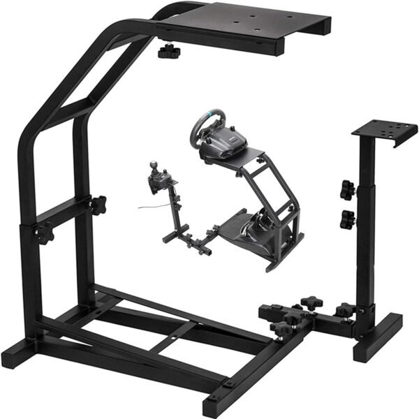 71xNnbh0ZOL._AC_SL1500_ VEVOR Racing Wheel Stand review adjustable cockpit for Logitech G29 G920 pedals